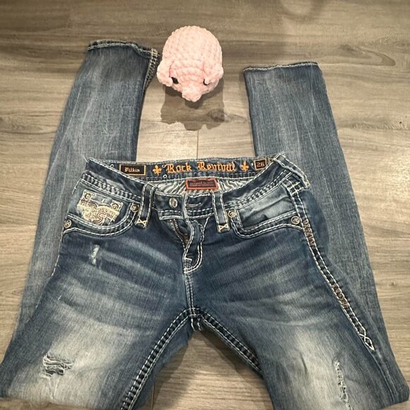 RockRevival Women's Blue and Navy Jeans - Picture 1 of 3